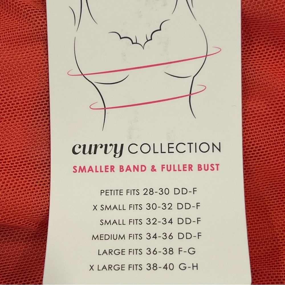 Never Say Never Curvy Racie Racerback Bralette - Picture 4 of 5